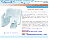 Tablet Screenshot of chiesadicristo.org